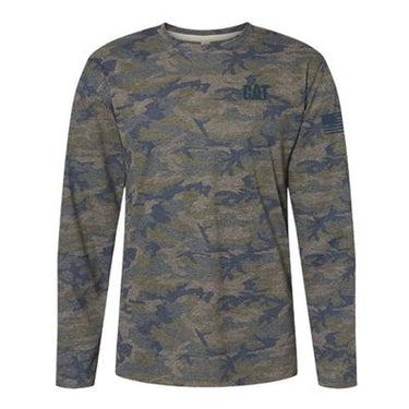 Polo Manga Larga Vintage Camo - KATZER